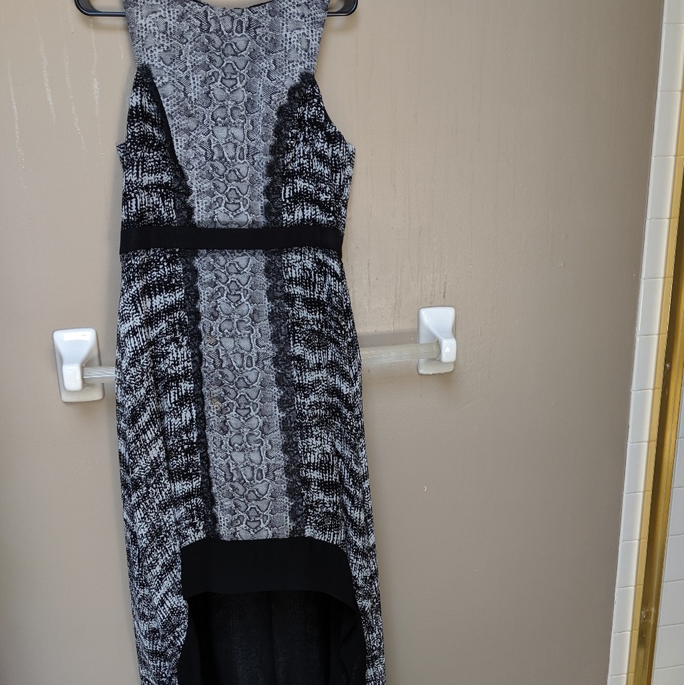 High low bcbg dress